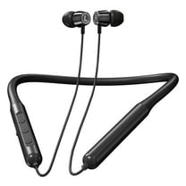 Cshidworld C38 Neckband Bluetooth Headphones,with Microphone Wireless Earphone,HiFi Deep Bass Earbuds,Magnetic Metal Headset,IPX5 Sweatproof 16Hrs Playtime for Sports Music Phone Call