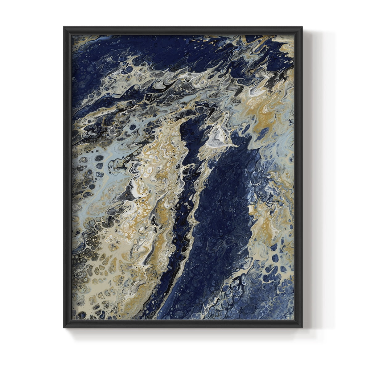 C39 Framed Print in Black Solid Wood Framed Print No Nail Hanging