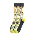 thumbnail image 1 of C3PO Cartoon Socks, Fun Novelty Mens/Womens Crew Character Socks, 1 of 1
