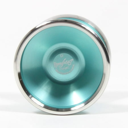 C3yoyodesign Ambition Yo-Yo - Bimetal - 7075 AL with SS Rims - Lee Jihoo Signature YoYo (Teal w/Silver Rim)