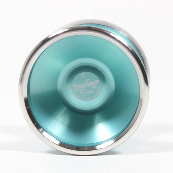 C3yoyodesign Ambition Yo-Yo - Bimetal - 7075 AL with SS Rims - Lee Jihoo Signature YoYo (Teal w/Silver Rim)