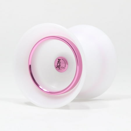 C3yoyodesign EOM Yo-Yo - Gunju Eom Signature - Off String YoYo (White / Pink Rim)