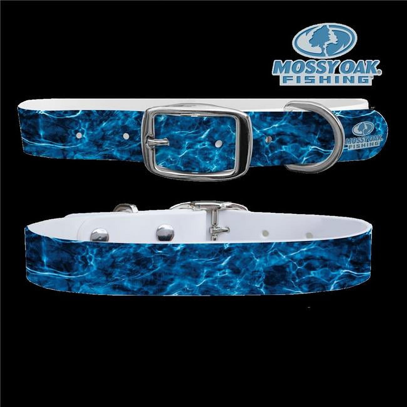 C4 Collars 416ELMOF46 Mossy Oak Aqua Fishing Collar Large