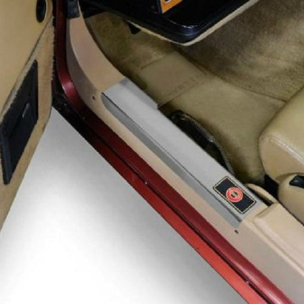 C4 Corvette Chrome Door Sill Guards Fits 84 through 87 Corvettes