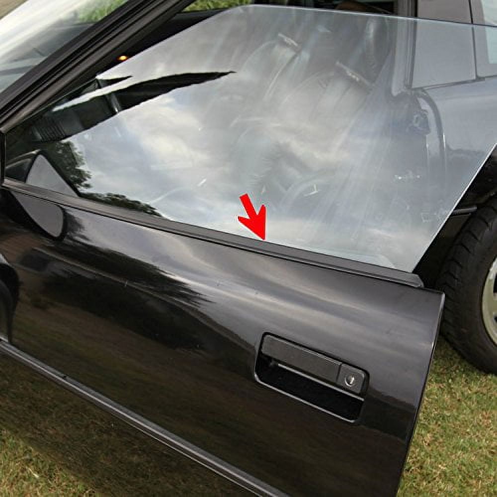 C4 Corvette Lower Outer Window Door Panel Seal Kit Includes Both Sides