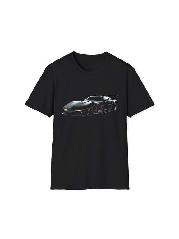 C4 Corvette Widebody T-Shirt | Slammed Street Racer Graphic Car Tee