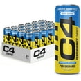 C4 Energy Non-Carbonated Zero Sugar Energy Drink, Pre Workout Drink