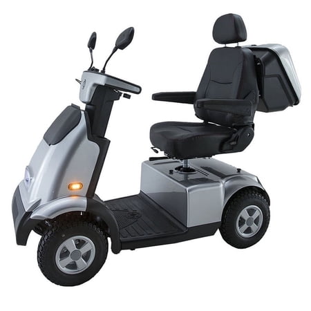 C4 High performance four wheel scooter by Afikim-Silver