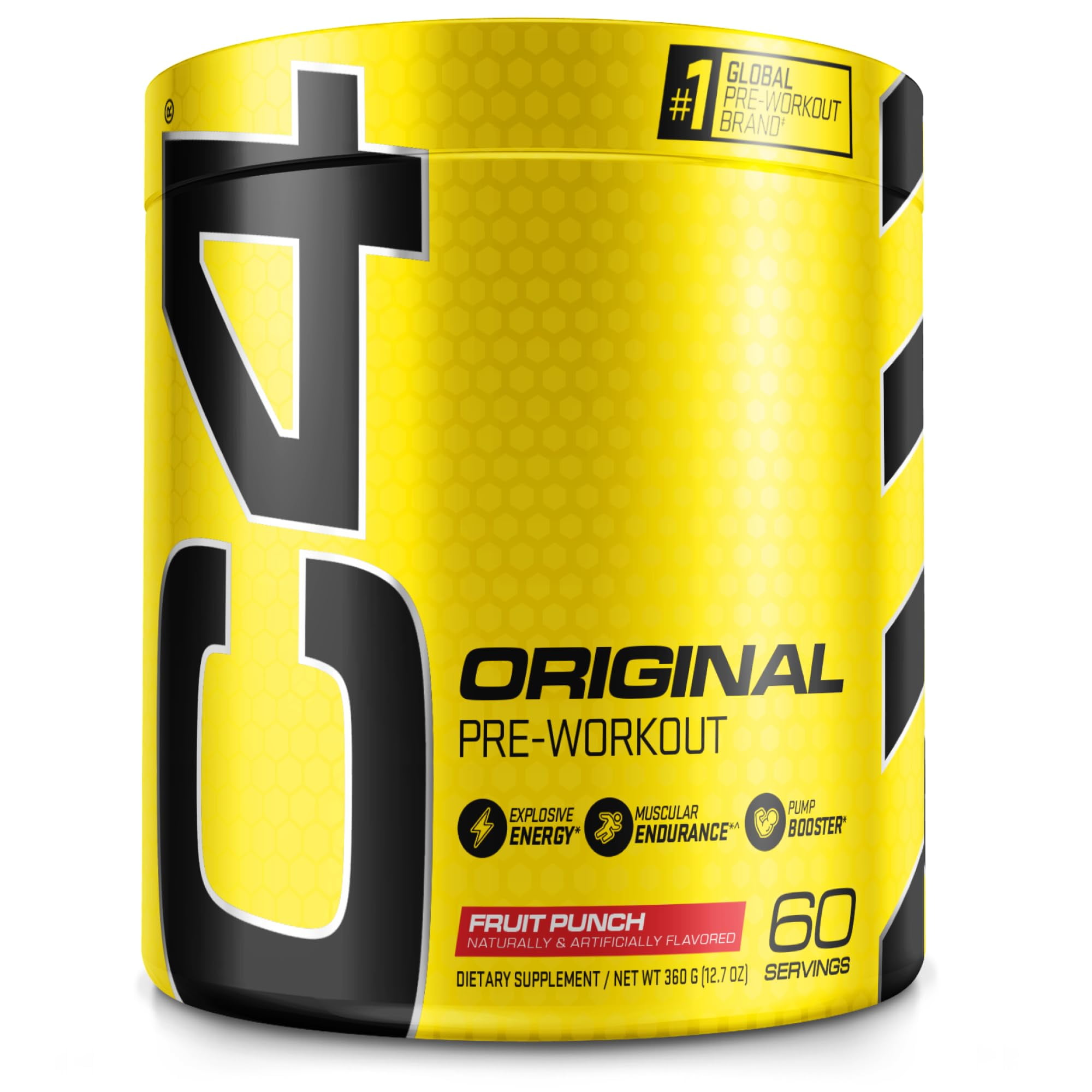 C4 Original Pre Workout Powder Fruit Punch Vitamin C for Immune