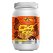 C4 Pro Whey Protein Powder, Reeses Peanut Butter Cup Flavor, 25g of Protein, 28 Servings