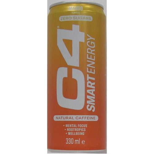 C4 Smart Energy Mango 500ml (pack of 12)