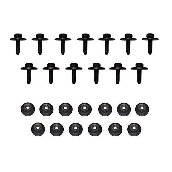 C4 Spoiler Lower Front Spoiler Complete 26 Piece Mount Hardware Kit Fits: 84 through 90 Corvettes
