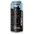 thumbnail image 1 of C4 Ultimate Energy Arctic Snow Cone Flavored Carbonated Energy Drink Can 16 fl oz, 1 of 4