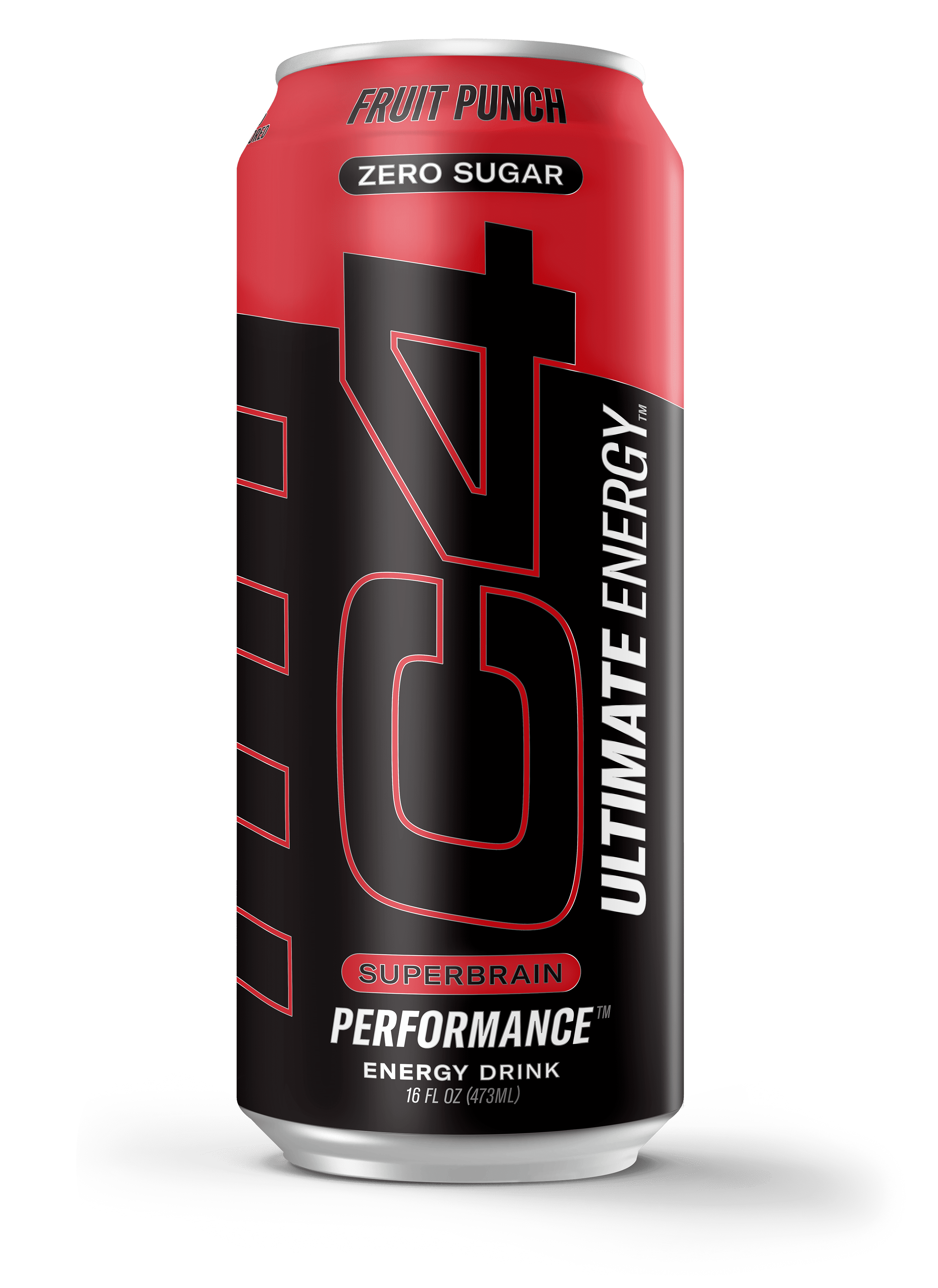 C4 Ultimate Energy Drink, Fruit Punch, 16 oz, Single Can