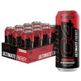 thumbnail image 1 of C4U Ultimate Energy Fruit Punch, 12 Pack of 16oz Cans, 1 of 6