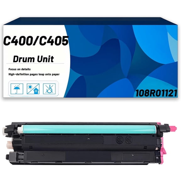 C400 C405 108R01121 High Capacity Drum Unit Compatible for Xerox VersaLink C400 C405 Phaser 6600DN 6600N WorkCentre 6605 6655 Printers, Drum Cartridge/Imaging Unit