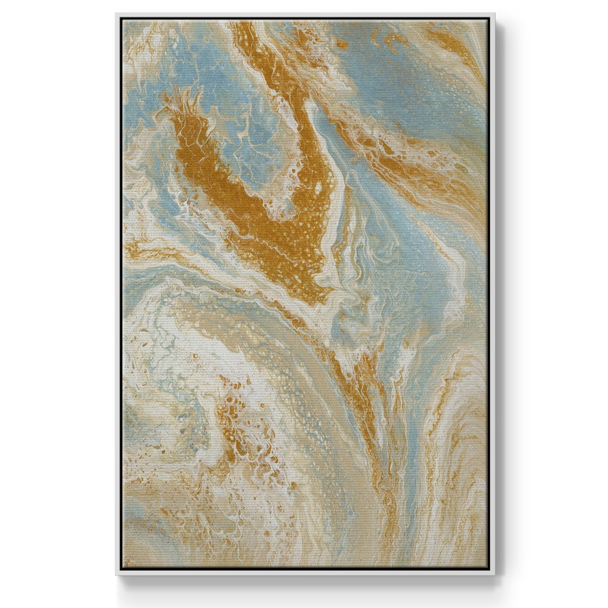 C41 Framed Premium Gallery Wrapped Canvas - Ready to Hang - 17 x 25 - White Floating Frame