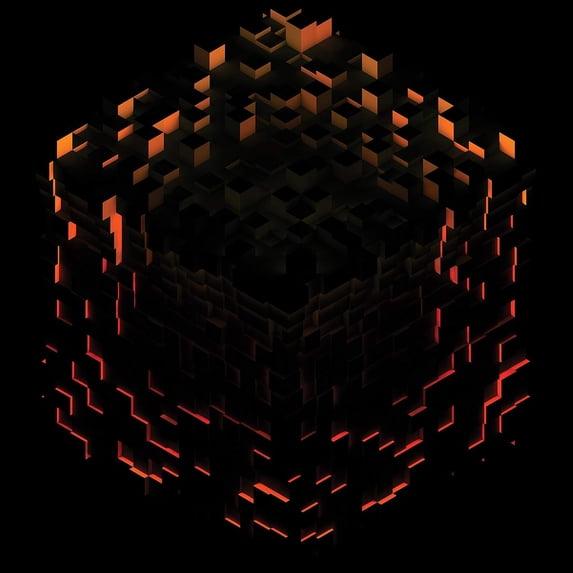 C418 Minecraft Volume Beta Vinyl Record, Red Orange & Yellow Splatter ...