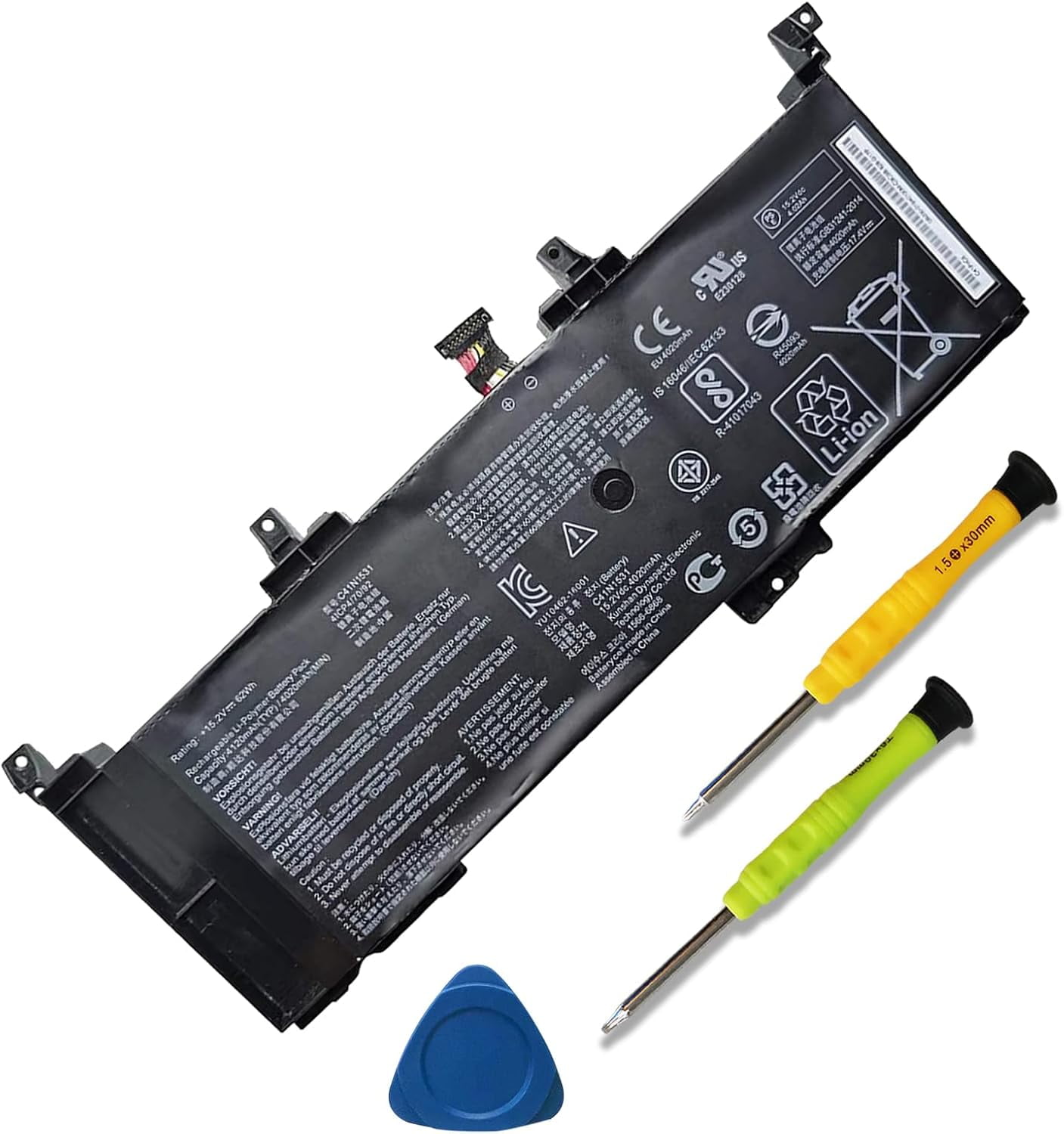 Amazon.com: DGTEC C41N1531 Laptop Battery Replacement for