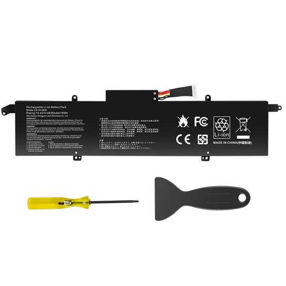 C41N1908 Laptop Battery Replacement for Asus ROG Zephyrus G14 GA401II GA401IV GA401IH GA401IU GA401IV GA401IV-BR9N6 GA401Q GA401QH GA401QM Series