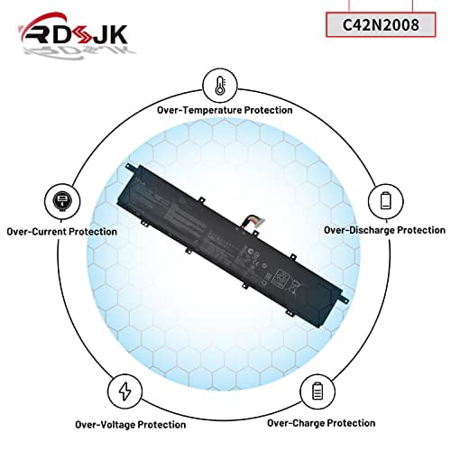 Replacement Laptop Battery For ASUS ZenBook Pro Duo 15 UX582 Series - 92Wh, 15.48V, Model C42N2008