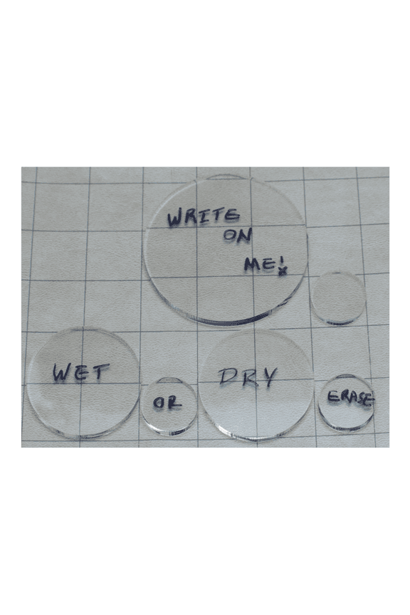 Monster/Character Tokens for RPG and Tabletop Games 30 Pack Clear