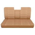 thumbnail image 1 of Fits 1987-1991 Ford F150 Cotton Seat Covers (Bench w/open Armrest Molded HR):Solid Tan, 1 of 6