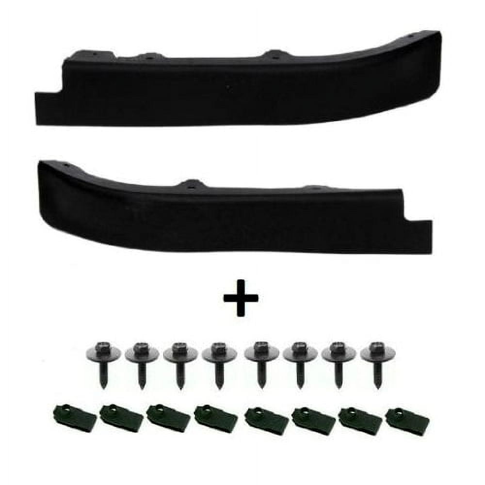 C5 Corvette Front Lower Spoiler Air Dam Left and Right Sides with Mount