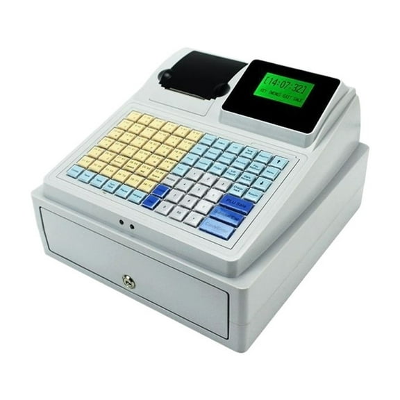 C50 Ziguang Banknote , Can Print Receipts, One Machine, Multi-purpose Cash Register, English Version, Dual Screen Display ,Easy to Operate