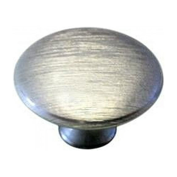 C5002FF Vintage American Knob 1.37 in. Diameter Texture Brush Nickel