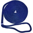 thumbnail image 1 of C5053-16-00025 1/2 X 25&39; Nylon Double Braid Dock Line - Blue W/tracer, 1 of 1