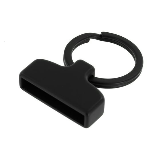 C5203 PVD Black Matte, Key Fob, Zinc, Multiple Sizes