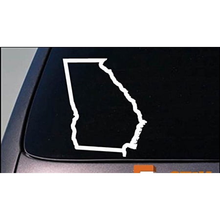 *C558* GEORGIA state 6" sticker decal car truck window college football basketball