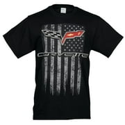 WEST COAST CORVETTE C6 Corvette American Legacy Men's T-Shirt - Black Medium