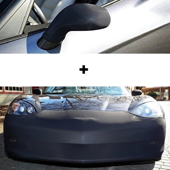 C6 Corvette Base Model NoviStretch Front + Mirror Bra Stretch Mask Combo 05-13 FBM650V+MC150