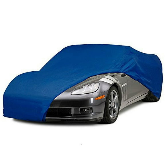 C6 Corvette Semi Custom Car Cover Blue Fits: All 2005 through 2013 Corvettes
