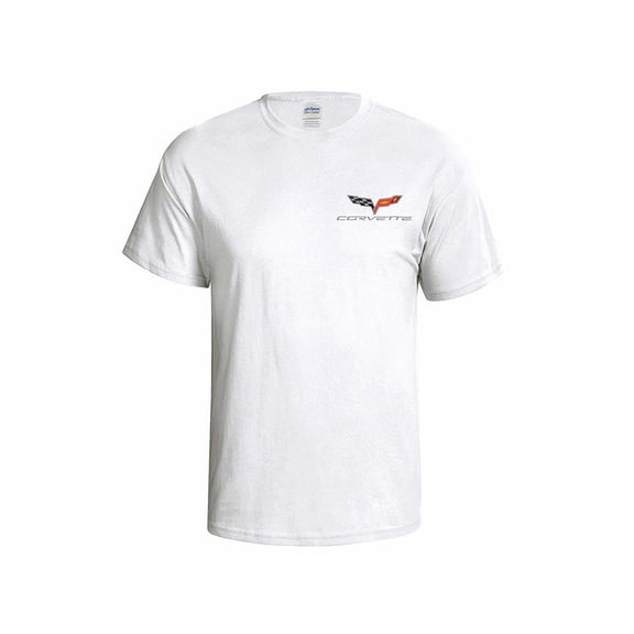C6 Corvette White T-Shirt - XL