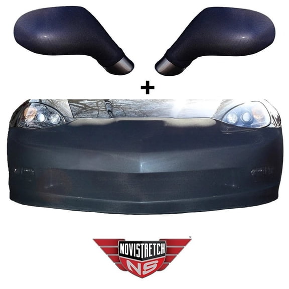 C6 Corvette ZO6 ZR1 GS NoviStretch Front + Mirror Bra High Tech Stretch Mask Kit FBM655V+MC150