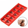 thumbnail image 1 of C6 Grade TCMT 731 Insert Set Ten Count Package Designed Specifically for High Efficiency in Metal Cutting Jobs, 1 of 9