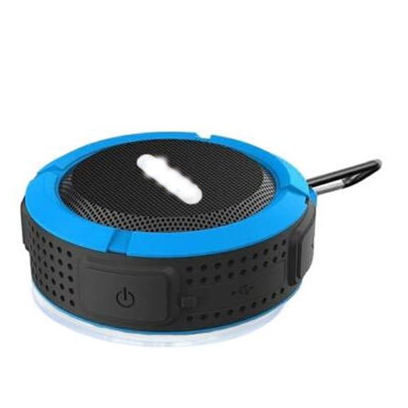 C6 Waterproof Bluetooth Speaker Mini Wireless Shower Suction Cup Stereo ...