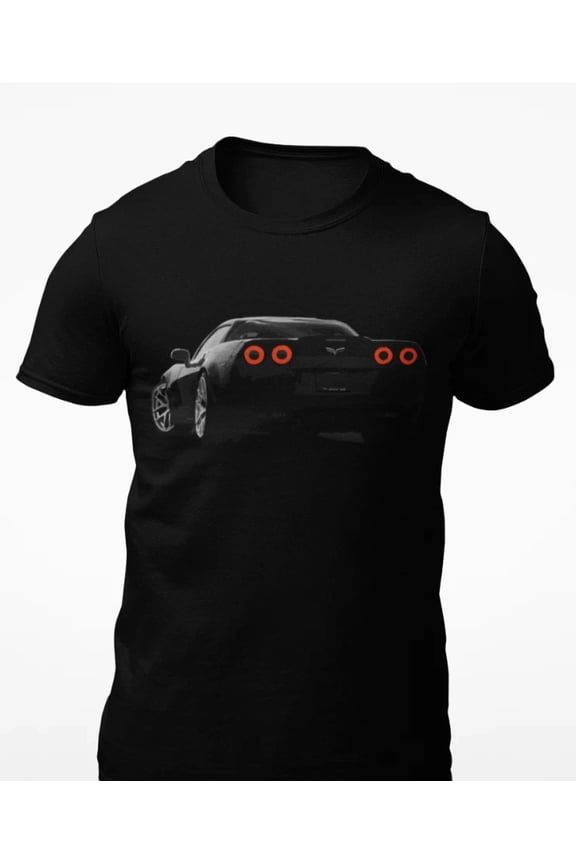 C6 vette Rear Blacked Out T-Shirt