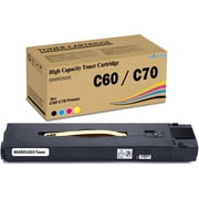 C60 C70 Black Toner Cartridge High Yield 006R01655 Replacement for Xerox Compatible for Xerox Color C60 C70 Printers1-Pack, 30,000 Pages