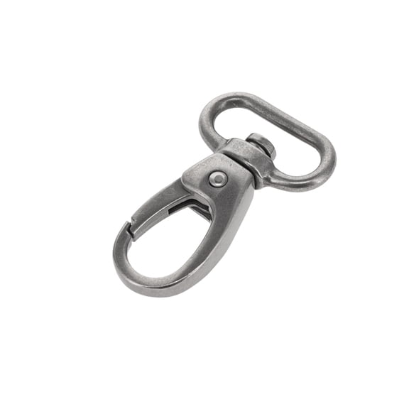 C6099 Nickel Matte, Swivel Lever Snap, Solid Zinc
