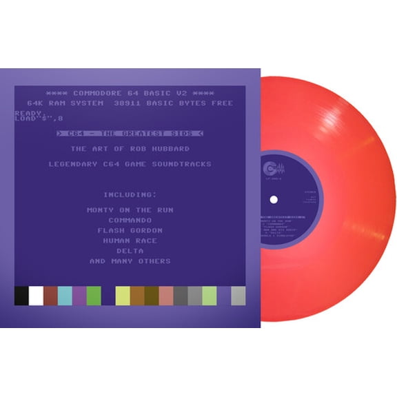 Rob Hubbard - C64 Greatest Sids: The Art Of Rob Hubbard - Limited To 100 Handnumbered Edition (Light Red Vinyl) - Music & Performance