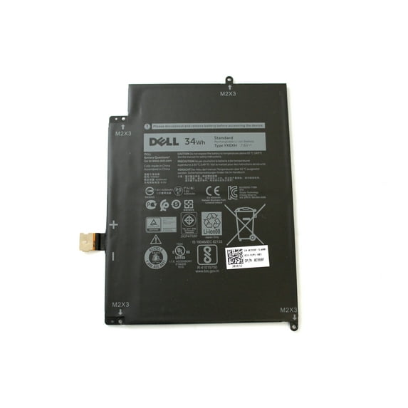 C668F Dell Latitude 7285 Genuine 34Wh 7.6V Li-ion Battery