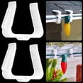 thumbnail image 2 of C9 LED Christmas Lights With Clips, 67 FT 100 LED Outdoor Roof Spring Red Green String House Gutters Shingles Roofline Ul Listed 2 of 12