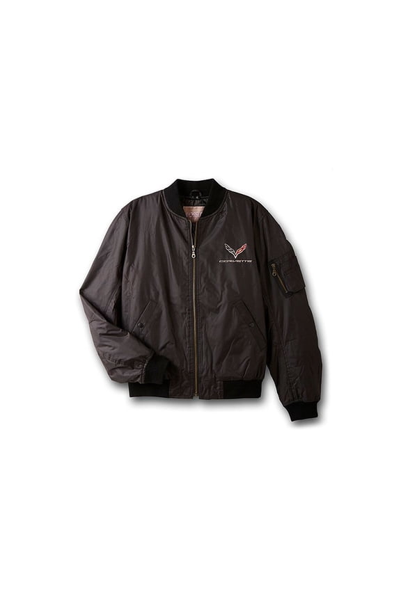 C7 Corvette Aviator Jacket - Black Large