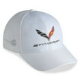 thumbnail image 1 of C7 Corvette Embroidered Dupont Performance Hat White, 1 of 1
