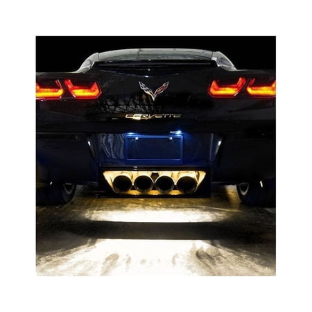 C7 Corvette - Exhaust LED Lighting Kit : Stingray, Z51, Z06 Amber Super Bright