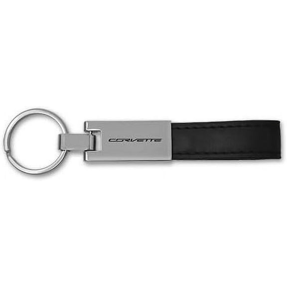 SR1 Performance C7 Corvette Leather Loop Keychain - Officially Licensed Chevrolet Key Chain